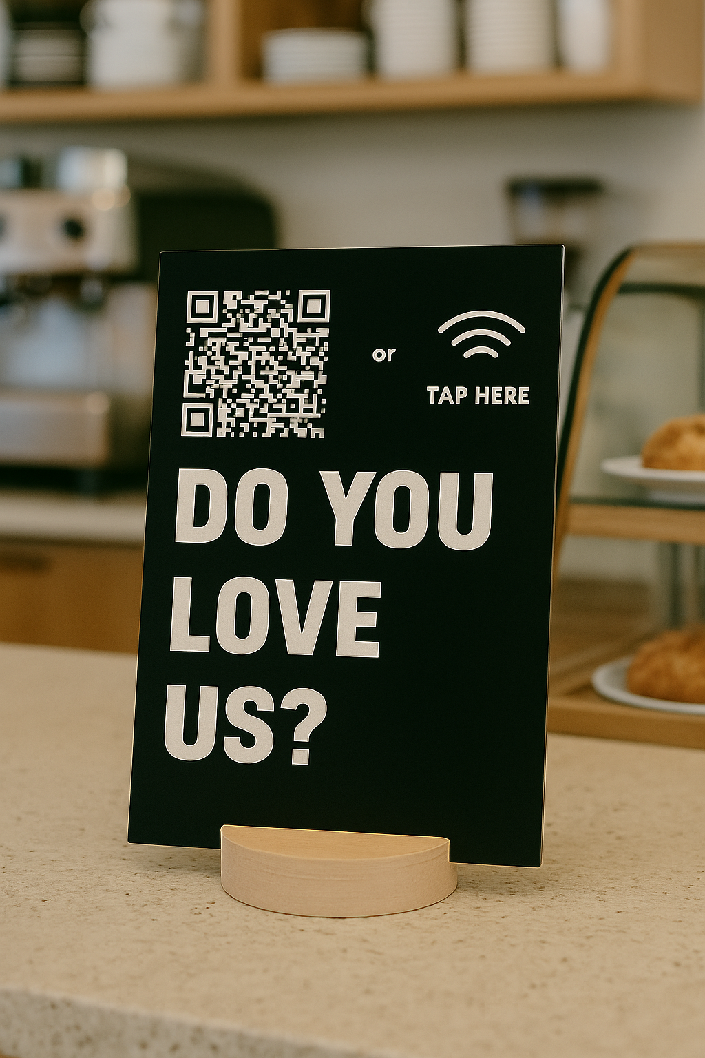 "Do You Love Us?" Sign (4 pack)