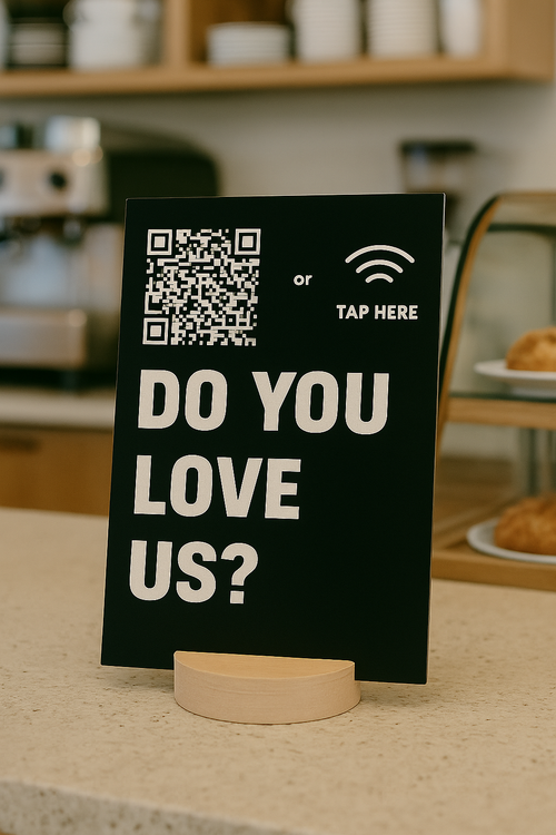 "Do You Love Us?" Sign (4 pack)